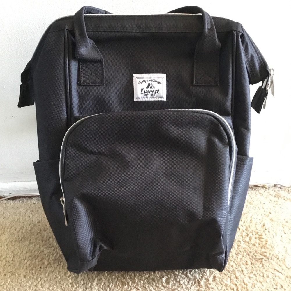 New Black Everest Backpack Handbag